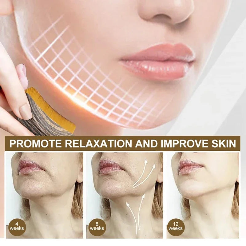 Ergonomic Face Massager Brush for Facial Contour Sculpting Drainage Tool Skin Care & Relaxing Massage