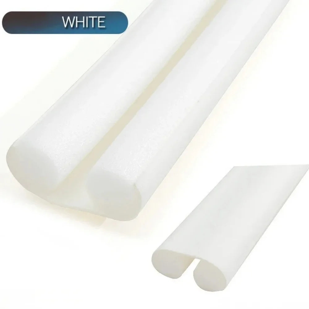 Windproof Seal Strip Draught Excluder Stopper Door Bottom Guard Double Protector Doorstop Dust-proof Blocker Sealer Soundproof